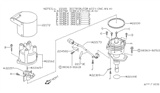 Diagram for 1993 Nissan 240SX Distributor Rotor - 22157-53F11