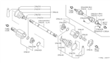 Diagram for Nissan 240SX CV Joint - 39711-35F10