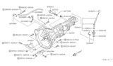 Diagram for 1992 Nissan 240SX Transmission Assembly - 32010-51F00