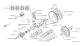 Diagram for Nissan Oil Pump Rotor Set - 15043-40F00