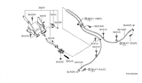 Diagram for Nissan Xterra Parking Brake Cable - 36530-EA01C