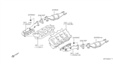 Diagram for 2014 Nissan Frontier Catalytic Converter - 208A3-9BL0A