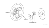 Diagram for Nissan Xterra Steering Wheel - 48430-9CF0B