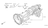 Diagram for 2015 Nissan Frontier Transmission Assembly - 32010-EA210