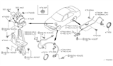 Diagram for 2001 Nissan Sentra Brake Fluid Pump - 47660-5M000