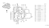 Diagram for 2000 Nissan Sentra Valve Body - 31705-3AX00
