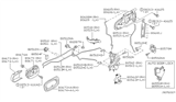 Diagram for Nissan Xterra Door Lock Actuator - 80503-8Z400