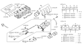 Diagram for 2000 Nissan Sentra Throttle Body Gasket - 16175-5U000
