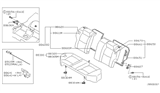 Diagram for 2004 Nissan Sentra Seat Cover - 88670-4Z474