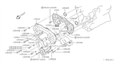 Diagram for 1988 Nissan 200SX Timing Cover - 13500-V5005