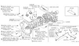Diagram for 1997 Nissan Hardbody Pickup (D21U) Transmission Assembly - 32010-57G62