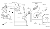 Diagram for Nissan Frontier Steering Gear Box - 49311-11G10