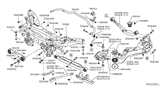 Diagram for Nissan Trailing Arm - 55501-4BA0A