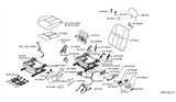 Diagram for Nissan Rogue Seat Cover - 87370-4BH2B