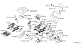 Diagram for Nissan Seat Cushion - 87361-4BH1A