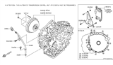Diagram for 2020 Nissan Rogue Transmission Assembly - 31020-3VX1D