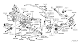 Diagram for 2015 Nissan Rogue Trailing Arm - 55502-JG02B