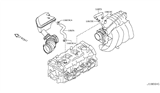 Diagram for Nissan Sentra PCV Hose - 11823-ET80A