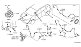 Diagram for 2014 Nissan Rogue Speed Sensor - 47900-1DC1A