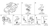 Diagram for Nissan Rogue Power Window Switch - 25411-1VX0A