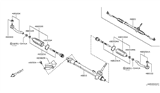 Diagram for 2015 Nissan Rogue Rack And Pinion - 48001-JM00C