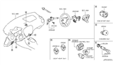 Diagram for 2011 Nissan Cube Mirror Switch - 25570-CT00B
