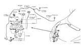 Diagram for 2014 Nissan Juke Windshield Washer Nozzle - 28930-8995A