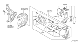 Diagram for 2016 Nissan Juke Brake Caliper Repair Kit - 41120-2Y028