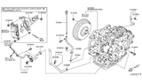 Diagram for Nissan Juke Transmission Assembly - 310C0-3TX0A