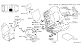 Diagram for Nissan Juke Seat Cushion - 87310-1KC5A