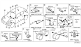 Diagram for Nissan Cube Air Bag Control Module - 98856-1FK0A
