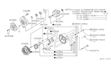 Diagram for Nissan Pathfinder Alternator Brush - 23135-80W00