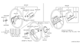 Diagram for Nissan 720 Pickup Steering Wheel - 48400-11W11