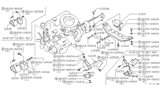 Diagram for 1981 Nissan 720 Pickup Motor And Transmission Mount - 11233-46W00