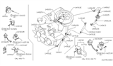 Diagram for 1984 Nissan 720 Pickup Idle Control Valve - 14832-W5901