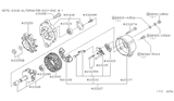 Diagram for Nissan Hardbody Pickup (D21) Alternator Brush - 23142-80W00