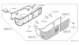 Diagram for Nissan 720 Pickup Tail Light - 26557-04W00