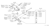 Diagram for Nissan Control Arm Shaft Kit - 54536-B9500
