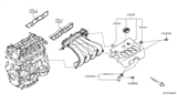 Diagram for 2012 Nissan Sentra Intake Manifold Gasket - 14035-ZJ60A