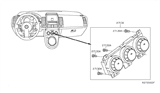 Diagram for 2011 Nissan Sentra Blower Control Switches - 27510-ZT50A
