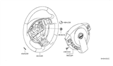 Diagram for 2008 Nissan Sentra Steering Wheel - 48430-ET000
