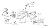 Diagram for Nissan 280ZX Blower Control Switches - 27130-P7110