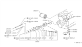 Diagram for Nissan 280ZX Oil Pump - 15010-S8000