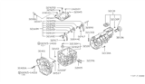 Diagram for Nissan 280ZX Automatic Transmission Shift Position Sensor Switch - 32005-K1004