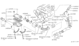 Diagram for 1987 Nissan 300ZX Air Duct - 16578-01P10