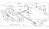 Diagram for 1985 Nissan 300ZX Steering Gear Box - 49200-19P04