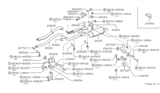 Diagram for 1986 Nissan 300ZX Exhaust Pipe - 20030-01P60