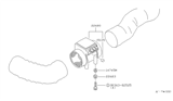Diagram for Nissan 300ZX Mass Air Flow Sensor - 22680-09P00