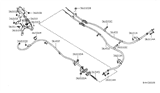 Diagram for 2006 Nissan Maxima Parking Brake Cable - 36402-8J000
