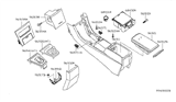 Diagram for 2012 Nissan Altima Cup Holder - 68430-JA00A